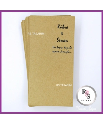 Makrome Anahtarlık İsim Kartı -rs202