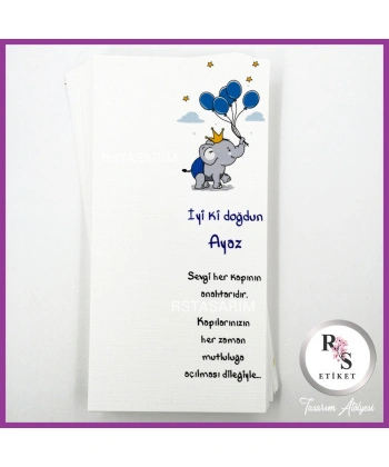 Makrome Anahtarlık İsim Kartı -rs208