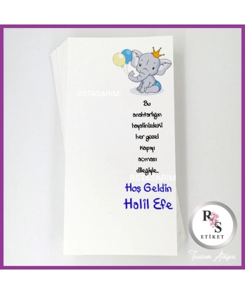 Makrome Anahtarlık İsim Kartı -rs210