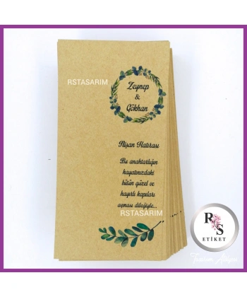 Makrome Anahtarlık İsim Kartı -rs213