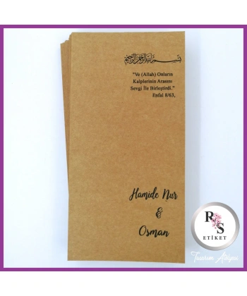 Makrome Anahtarlık İsim Kartı -rs217