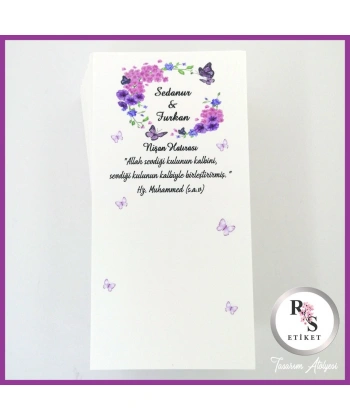 Makrome Anahtarlık İsim Kartı -rs219