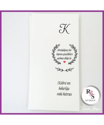 Makrome Anahtarlık İsim Kartı -rs220