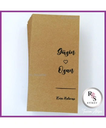 Makrome Anahtarlık İsim Kartı -rs277