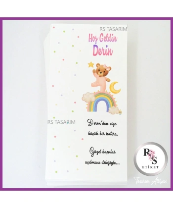 Makrome Anahtarlık İsim Kartı -rs300