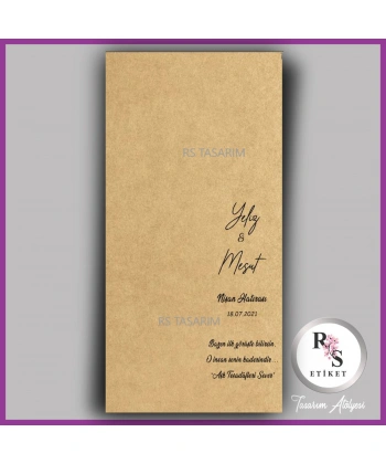 Makrome Anahtarlık İsim Kartı -rs323