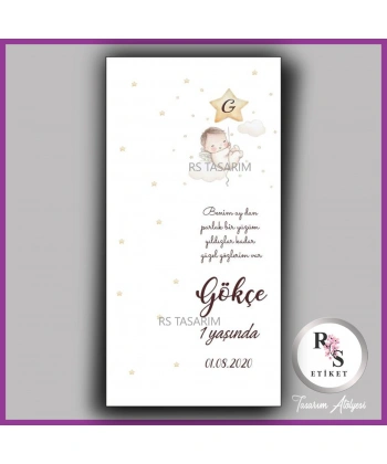 Makrome Anahtarlık İsim Kartı -rs331