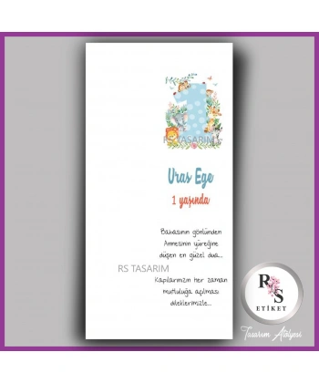 Makrome Anahtarlık İsim Kartı -rs337