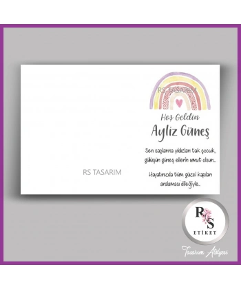 Makrome Anahtarlık İsim Kartı -rs342