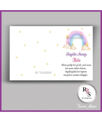 Makrome Anahtarlık İsim Kartı -rs347