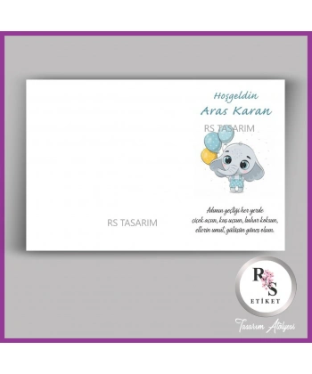 Makrome Anahtarlık İsim Kartı -rs353