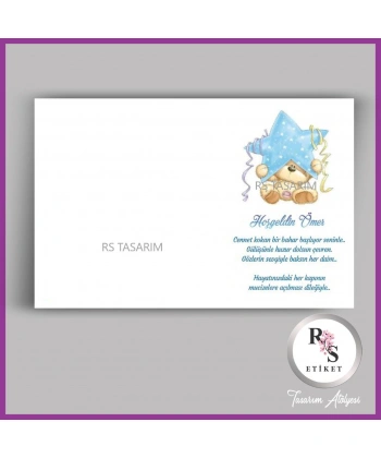 Makrome Anahtarlık İsim Kartı -rs358