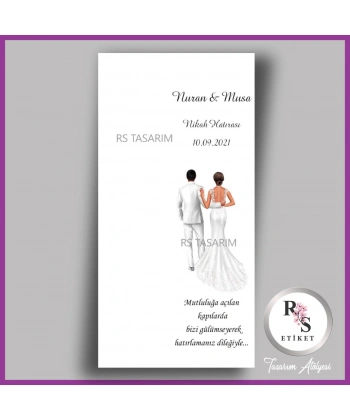 Makrome Anahtarlık İsim Kartı -rs364