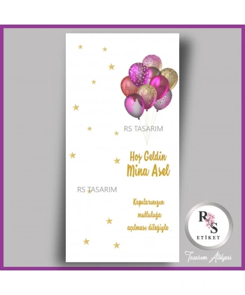 Makrome Anahtarlık İsim Kartı -rs377