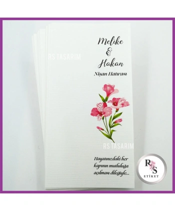 Makrome Anahtarlık İsim Kartı -rs68