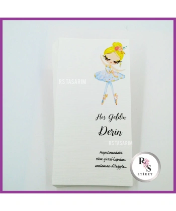 Makrome Anahtarlık İsim Kartı -rs72