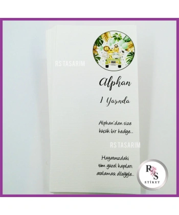 Makrome Anahtarlık İsim Kartı -rs73