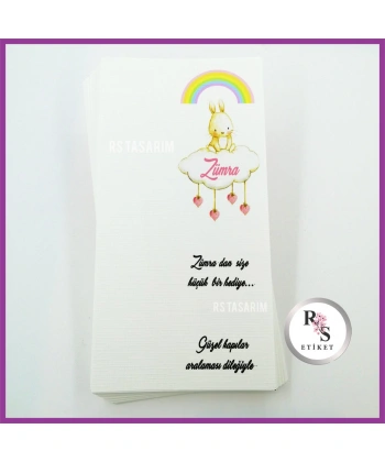 Makrome Anahtarlık İsim Kartı -rs76