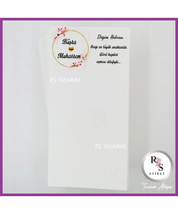 Makrome Yaprak Model Anahtarlık İsim Kartı -rs123