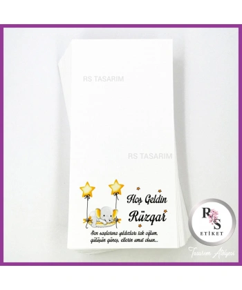 Makrome Yaprak Model Anahtarlık İsim Kartı -rs125