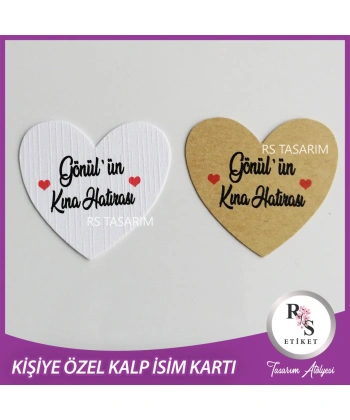 Özel Kesim İsim Kartı