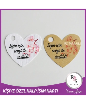 Özel Kesim İsim Kartı -ÖK088