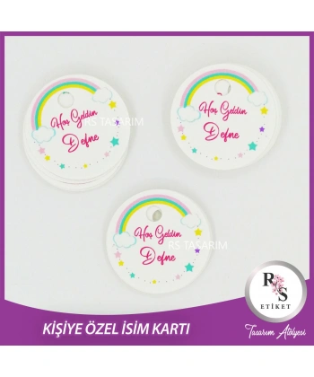 Özel Kesim İsim Kartı -ÖK096