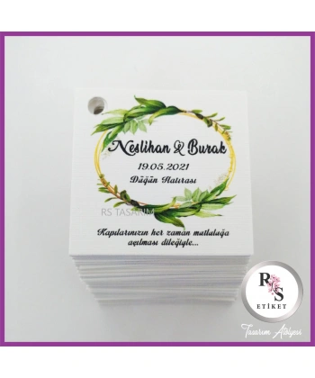 Özel Kesim İsim Kartı - ÖK146