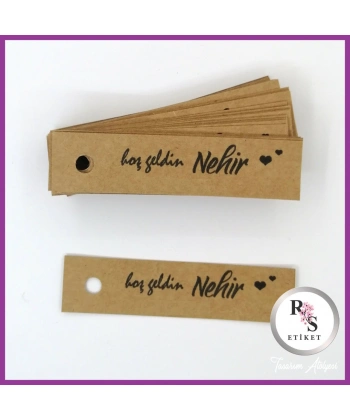 Özel Kesim İsim Kartı -ÖK180