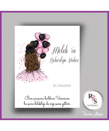 Şans Bileklik İsim Kartı -BK054