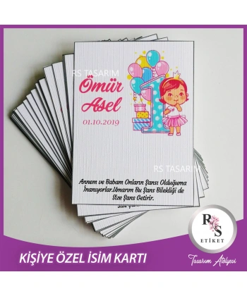 Şans Bileklik İsim Kartı -BK002
