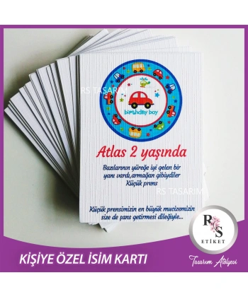 Şans Bileklik İsim Kartı -BK004