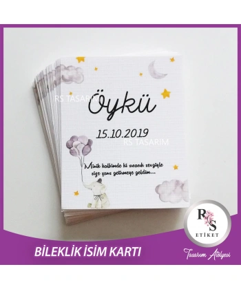 Şans Bileklik İsim Kartı -BK008