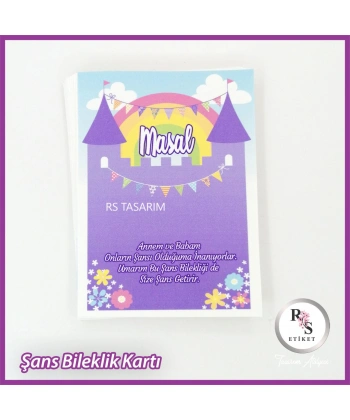 Şans Bileklik İsim Kartı -BK029