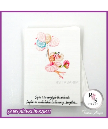 Şans Bileklik İsim Kartı -BK032