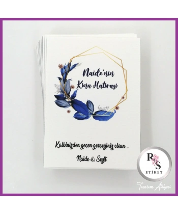 Şans Bileklik İsim Kartı -BK043