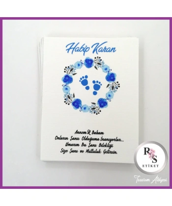 Şans Bileklik İsim Kartı -BK044