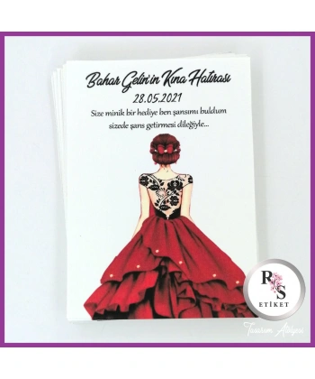 Şans Bileklik İsim Kartı -BK046