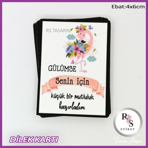 50 adet Paketleme Kartları