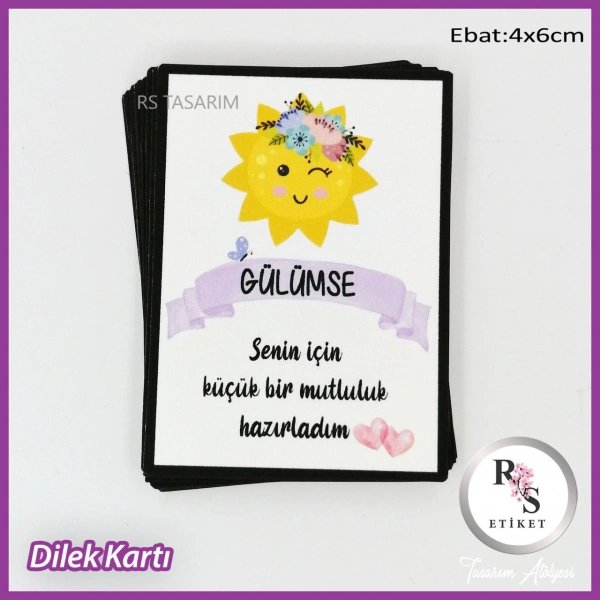 50 adet Paketleme Kartları