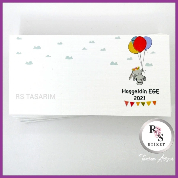 Hediyelik Kartı - Gökkuşağı Makrome Anahtarlık Kartı - rs191