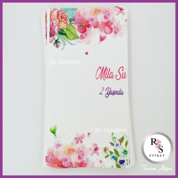 Hediyelik Kartı - Bebek, Doğum Günü Fon Kartı -rs119