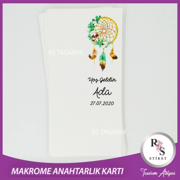 Hediyelik Kartı - Bebek, Doğum Günü Sunum kartı -rs106