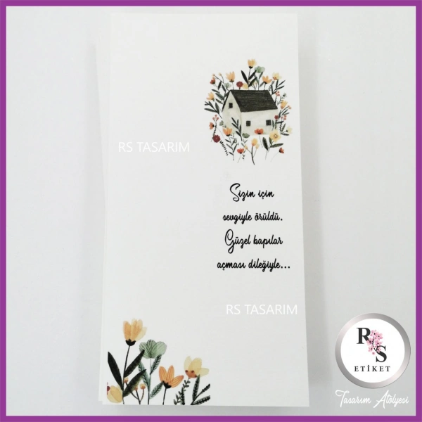 Makrome Anahtarlık İsim Kartı -rs136