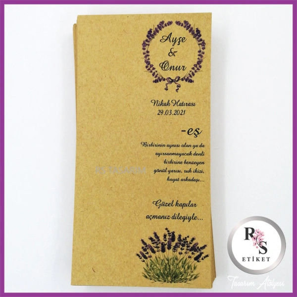 Hediyelik Kartı - Düğün, Nişan, Kına Anahtarlık Kartı - rs150