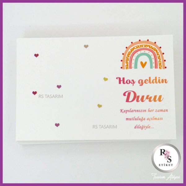 Hediyelik Kartı - Bebek, Doğum Günü Kart Baskı -rs170