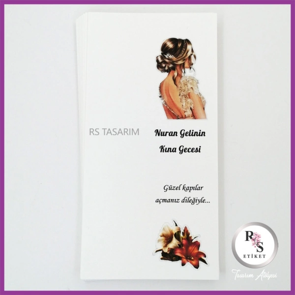 Makrome Anahtarlık İsim Kartı -rs181