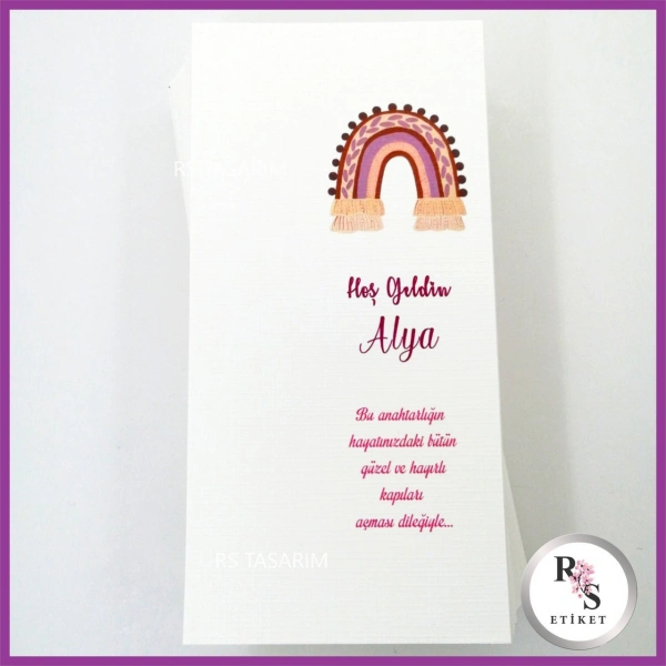 Hediyelik Kartı - Bebek, Doğum Günü Fon Kartı - rs187e