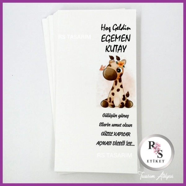 Makrome Anahtarlık İsim Kartı -rs201