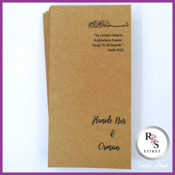 Hediyelik Kartı - Düğün, Nişan, Kına Anahtarlık Kartı - rs217